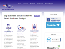 Tablet Screenshot of jtcinc.net